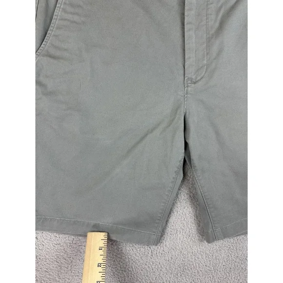 Bonobos Shorts Mens 33 Gray Slim 9 Inch Chino Stretch Casual Classic Summer Mens - Picture 5 of 11